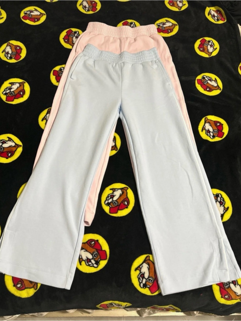 bcg Light Blue & Pale Pink Kids Sweatpants Joggers